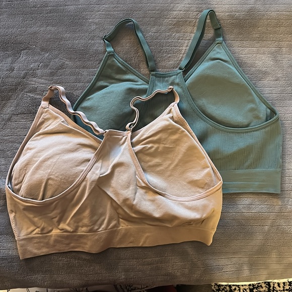 Ryka Sports Bras in Green and Beige - Picture 2 of 2